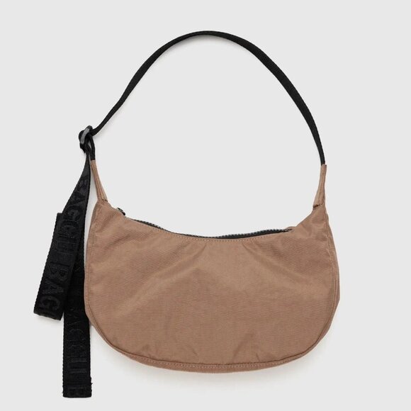 NWT Baggu Small Crescent Bag - Cocoa - Picture 1 of 5